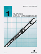 cover for Moderne Blockfloetentechnik V. 1**
