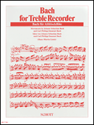 cover for Bach for Treble Recorder