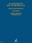 cover for Music for the Piano Volume III