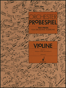 cover for Test Pieces for Orchestral Auditions - Violin Volume 2