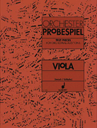 cover for Test Pieces for Orchestral Auditions - Viola