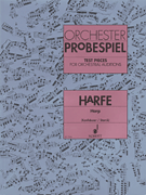 cover for Test Pieces for Orchestral Auditions Harp