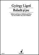 cover for Ballade and Dance