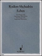 cover for Echos Organ/sopranino Recorder