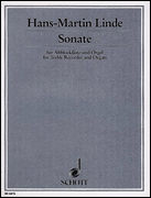 cover for Sonata for Treble Recorder & Organ