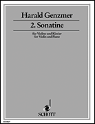 cover for Sonatine No. 2 Violin And Piano