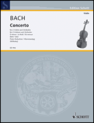 cover for Concerto in D Minor, BWV 1043