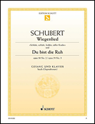 cover for Wiegenlied/du Bist Die Ruh