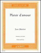 cover for Plaisir d'Amour