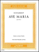 cover for Ave Maria, Op. 52, No. 6