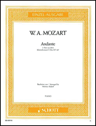 cover for Andante 2nd movement from Piano Concerto in C Major, KV 467