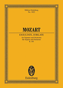 cover for Exsultate Jubilate Motet, KV 165