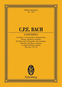 cover for Concerto in A Major, H 437-39, Wq 168, 172, 69