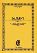 cover for String Quintet in G minor, K. 516