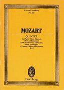 cover for Quintet in E-flat Major, K.452