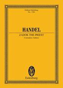 cover for Zadok the Priest, HWV 258