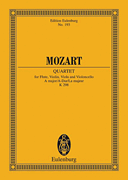 cover for Quartet in A Major, K. 298