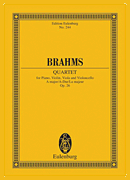 cover for Piano Quartet in A Major, Op. 26
