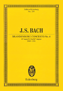 cover for Brandenburg Concerto No. 6 in B-flat Major, BWV 1051