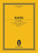cover for String Quartet in F Major, Op. 77/2, Hob.III:82