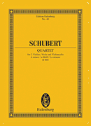 cover for String Quartet in A minor, Op. 29