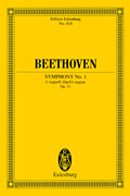 cover for Symphony No. 1 in C Major, Op. 21