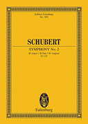 cover for Symphony No. 2 in B-flat Major, D 125