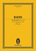 cover for Symphony No. 49 in F minor La Passione