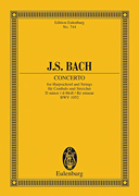 cover for Harpsichord Concerto No. 1 in D Minor, BWV 1052