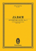 cover for Overture (Suite) No. 2 in B Minor, BWV 1067