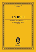 cover for Overture (Suite) No. 4 in D Major, BWV 1069