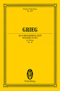 cover for Holberg Suite for Strings, Op. 40
