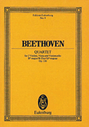 cover for String Quartet, Op. 130 in B-Flat Major