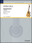 cover for Variations for Mandolin and Guitar, Op. 25