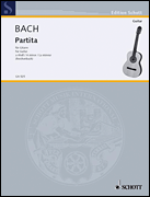 cover for Partita in A minor, BWV 1013