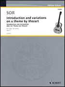 cover for Introduction and Variations on a Theme of Mozart, Op. 9