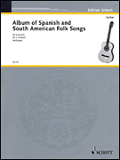 cover for Album of Spanish and South American Folk Songs
