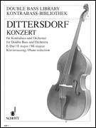 cover for Double Bass Concerto in E Major, Krebs 172