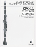 cover for 30 Studies for Clarinet