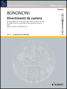 cover for Divertimenti da camera, Volume 2