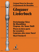 cover for Glogauer Liederbuch Pieces In 3 Pt