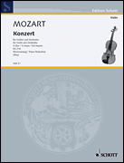 cover for Concerto in G Major, K. 216