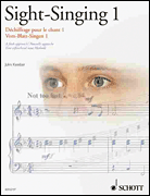 cover for Sight-Singing Volume 1