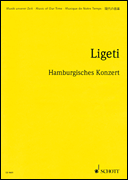 cover for Hamburgisches Konzert (Hamburg Concerto) (1998-99. 2002)