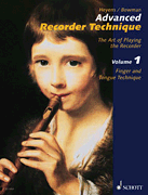 cover for Advanced Recorder Technique