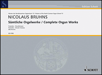 cover for Complete Organ Works - Praeludia, Choral Fantasia