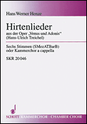 cover for Henze Hirtenlieder 6voices Sc