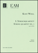 cover for String Quartet No. 1, Op. 8