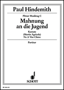 cover for Mahnung an die Jugend