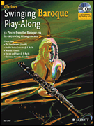 cover for Swinging Baroque Play-Along for Clarinet
